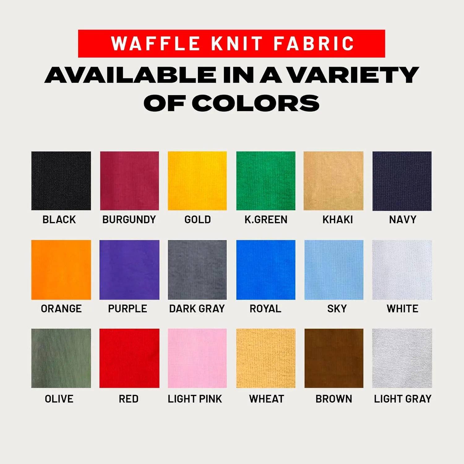 Access Heavyweight Crew Neck Thermal Shirts for Men, Crafted from Rugged Waffle Knit Fabric, Men's Thermal Long Sleeve Shirt