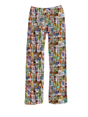 Beers of America Pajama Pants