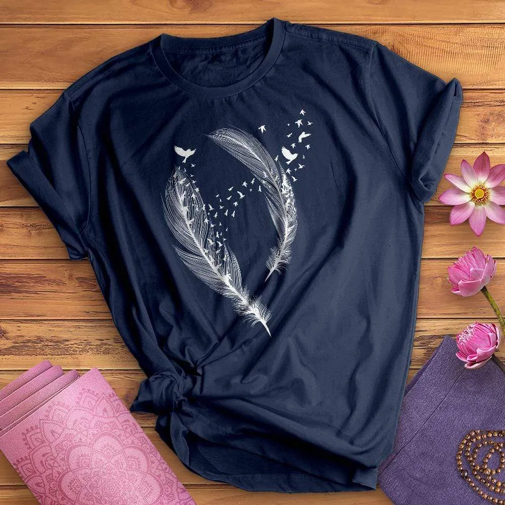 Bird Feathers Tee
