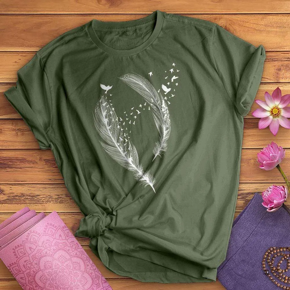 Bird Feathers Tee