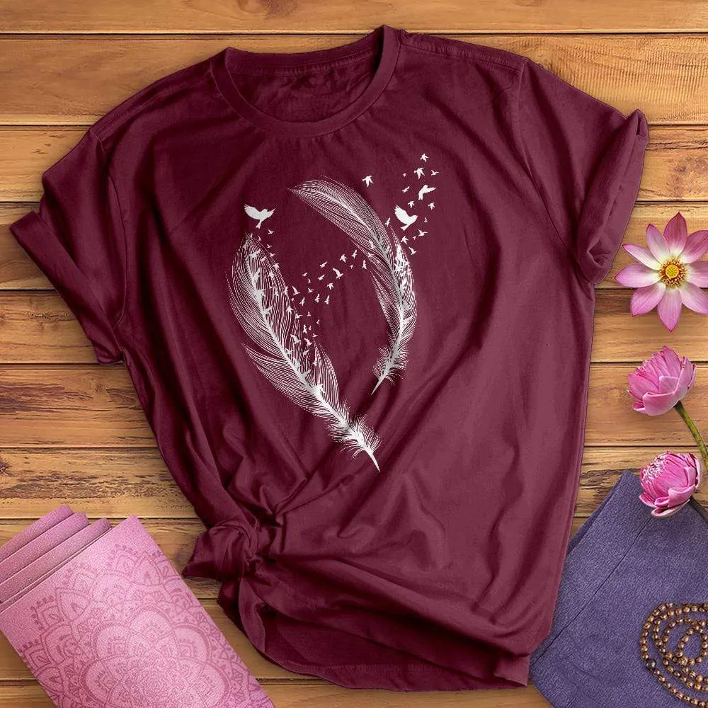 Bird Feathers Tee