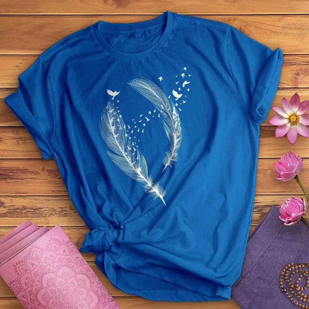 Bird Feathers Tee