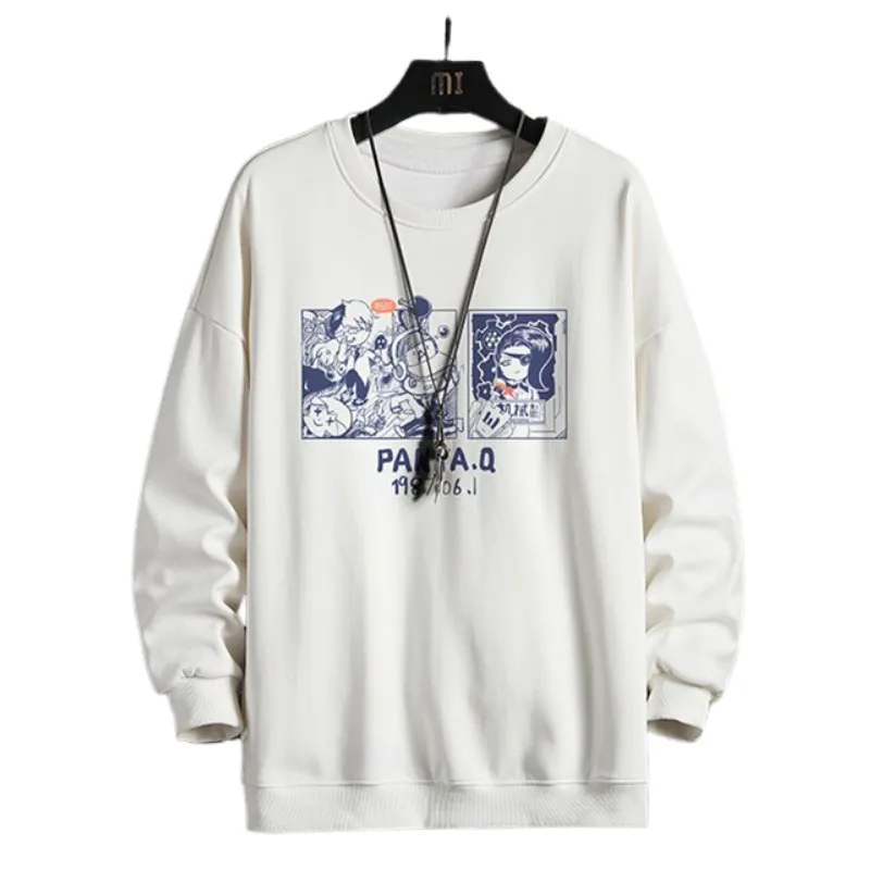 Casual Round Neck Men Hoodie
