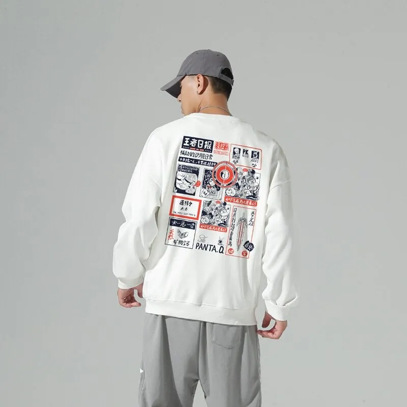 Casual Round Neck Men Hoodie
