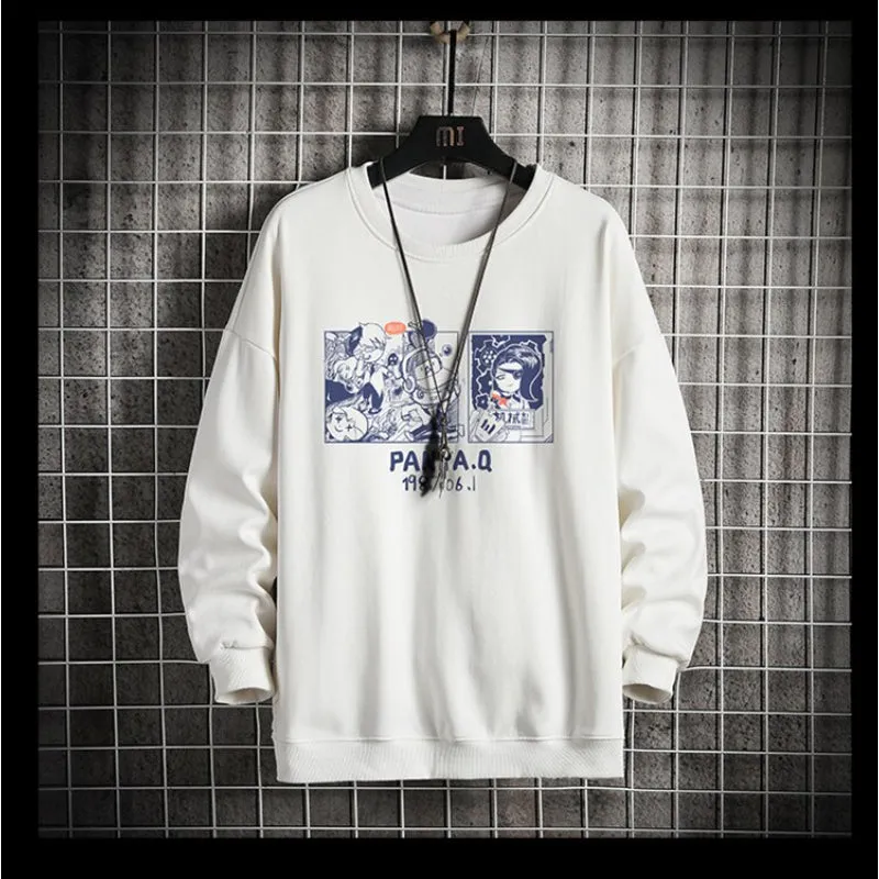 Casual Round Neck Men Hoodie