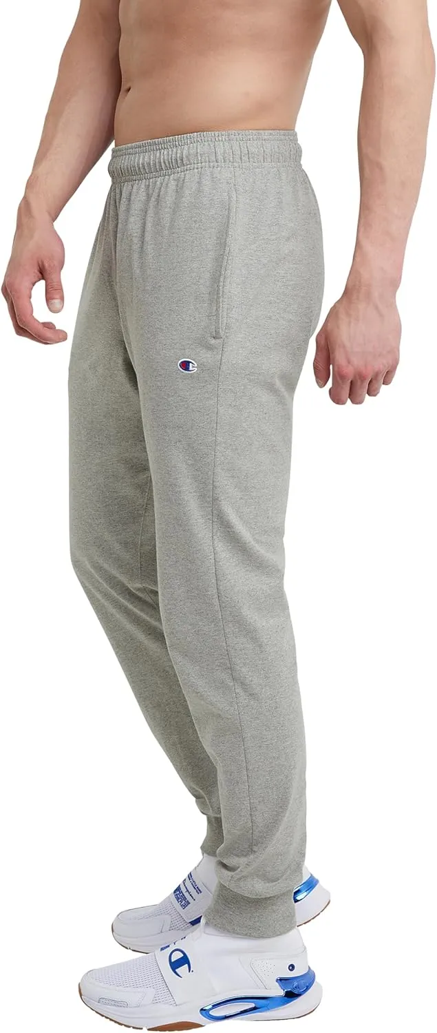 Champion Men's Joggers, Lightweight Lounge Pants, Jersey Graphic Pants for Men, 31"