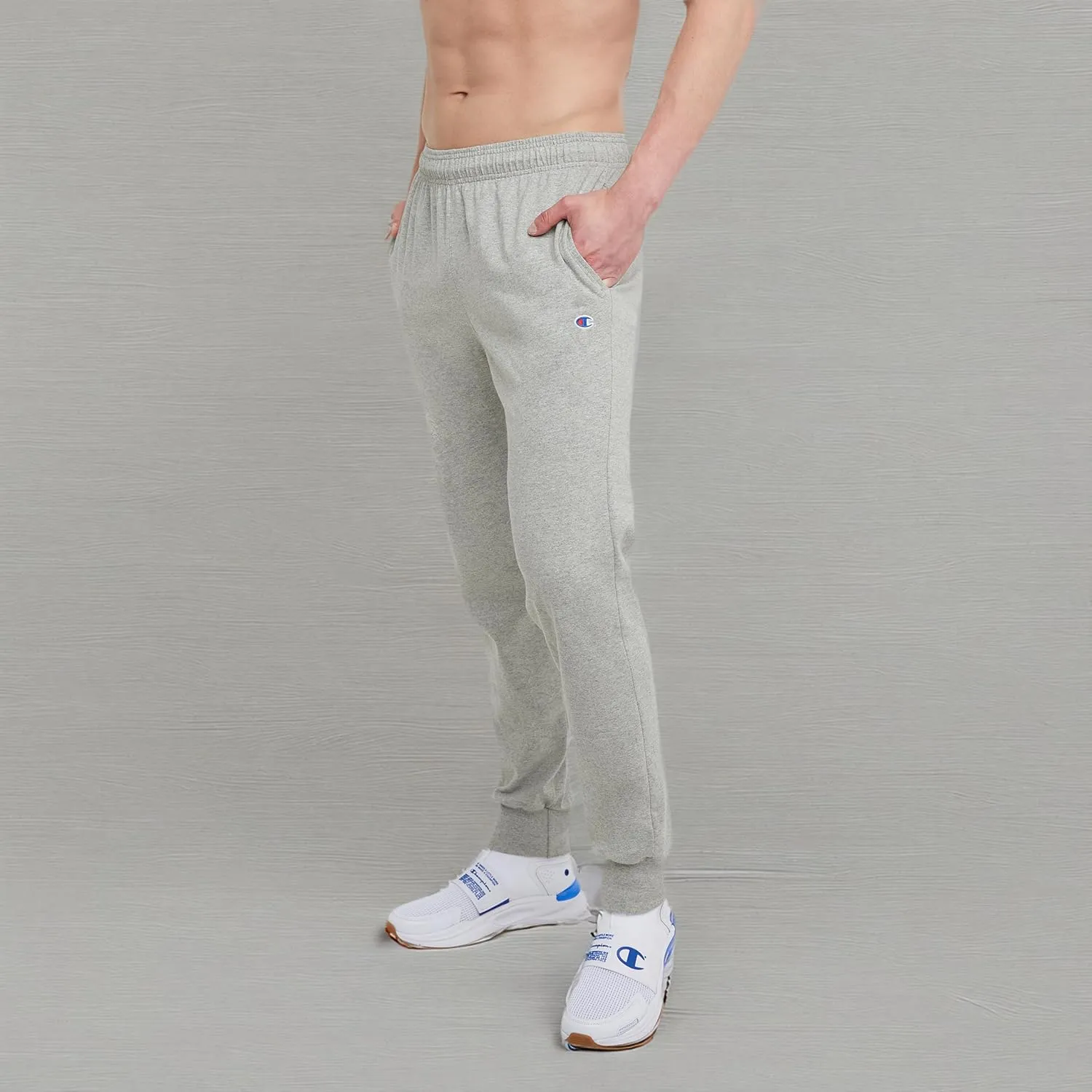Champion Men's Joggers, Lightweight Lounge Pants, Jersey Graphic Pants for Men, 31"