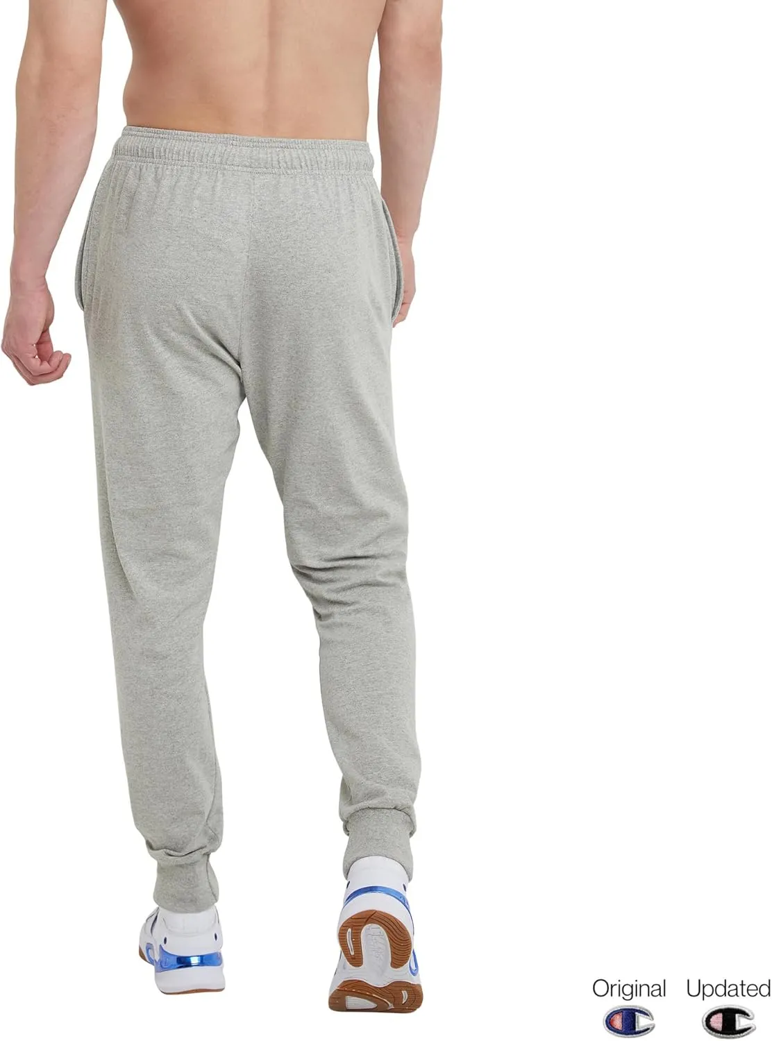 Champion Men's Joggers, Lightweight Lounge Pants, Jersey Graphic Pants for Men, 31"