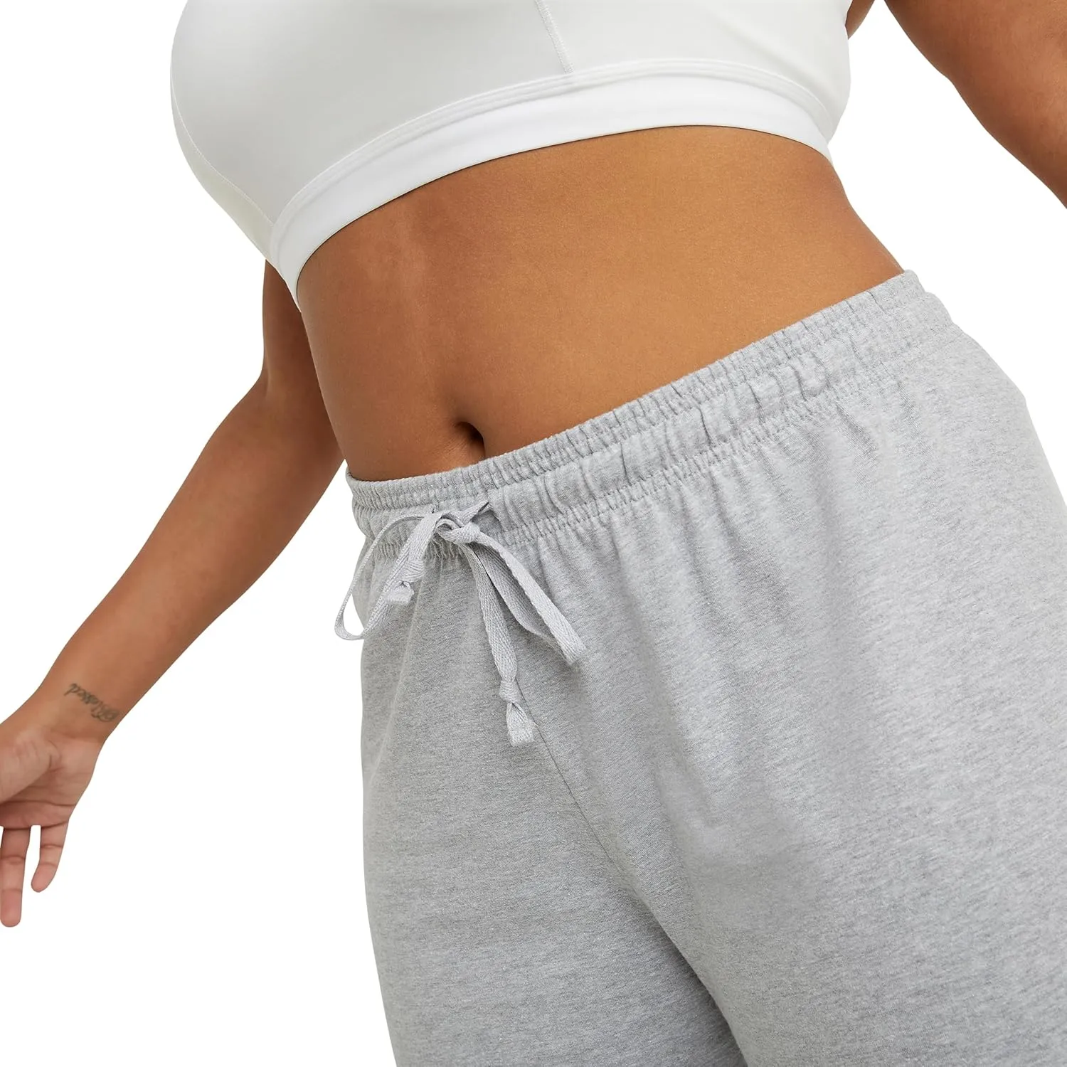 Champion Women's Lightweight Lounge Comfortable Jersey 31.5" Pants (Plus Size Available)