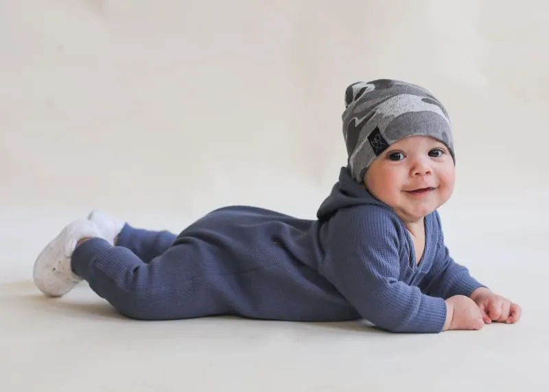 Heather Gray Camouflage | Sweater Knit Beanie