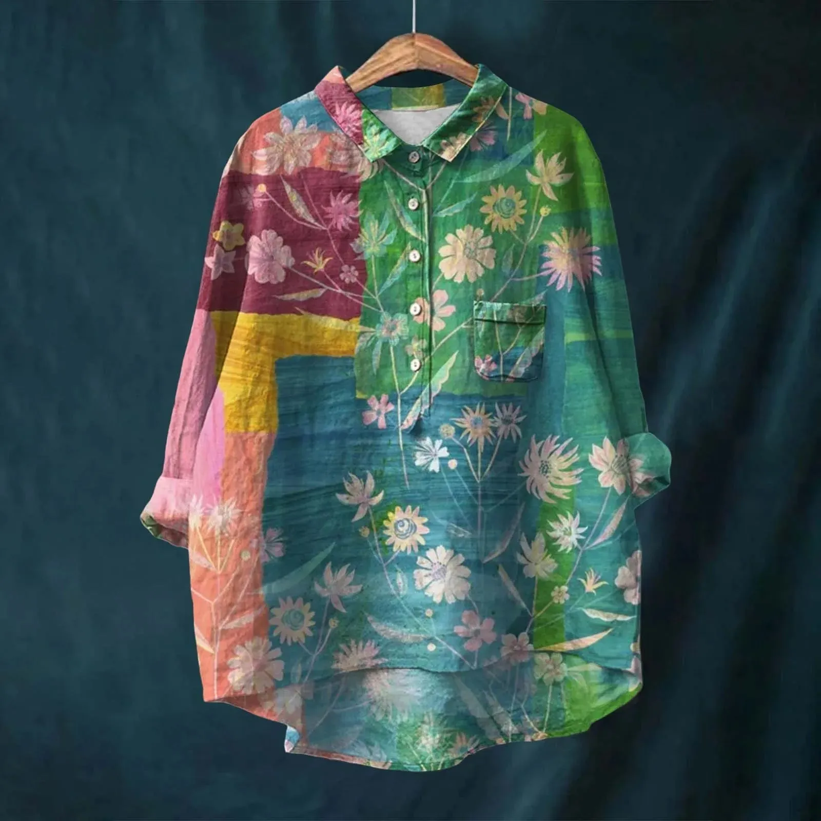 Mia - Elegant Cotton Blouse