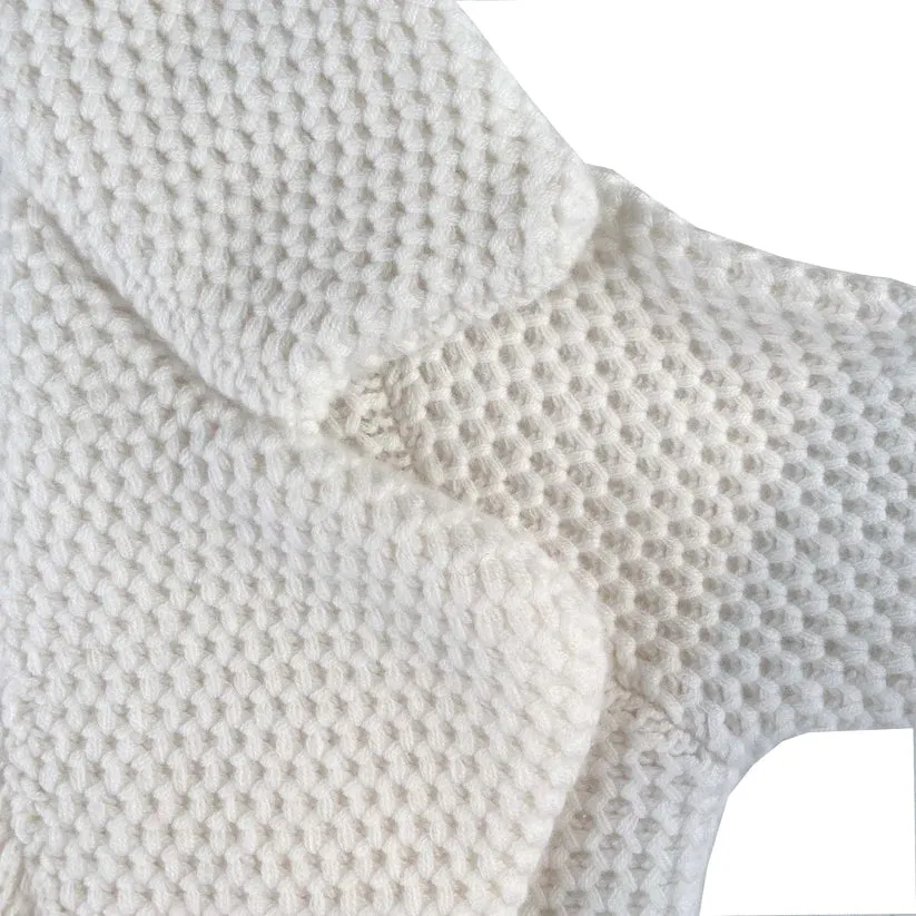 "MARA" CARDIGAN - Chalk