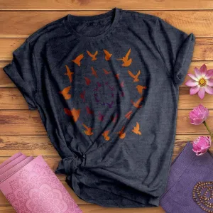 Spiral Birds Tee