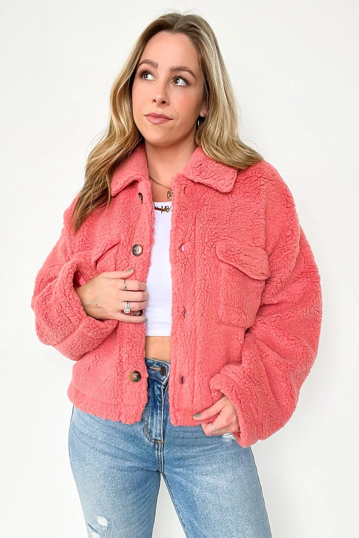 Warmest Welcome Sherpa Jacket - FINAL SALE